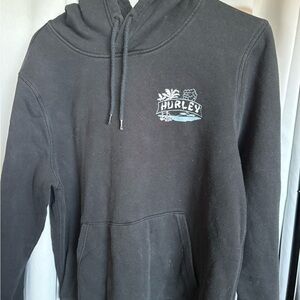 Hurley Black Sweatshirt Hoodie Casual Wear